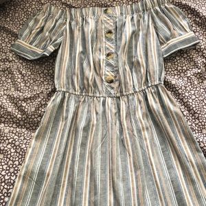 Off the shoulder dress